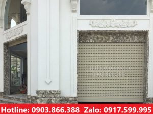Cửa cuốn khe thoáng cho biệt thự