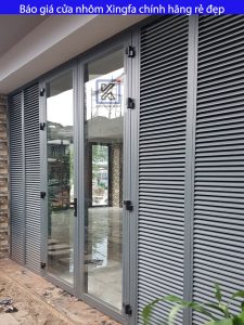 Báo giá cửa nhôm Xingfa chính hãng rẻ đẹp