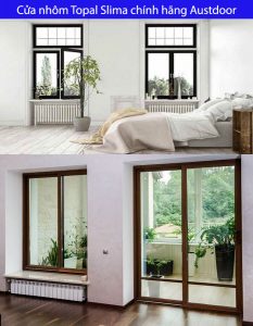 Cửa nhôm Topal Slima chính hãng Austdoor