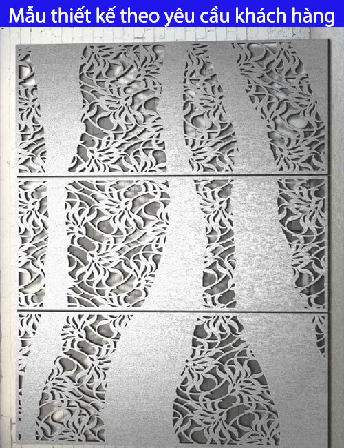 Mẫu thiết kế cổng sắt CNC theo yêu cầu