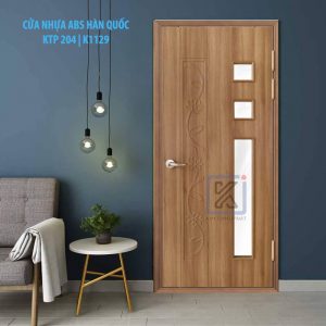 Cửa nhựa giả gỗ Hàn Quốc KTP204.K1129