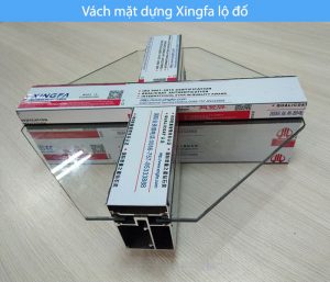 Vách mặt dựng Xingfa lộ đố hệ 65