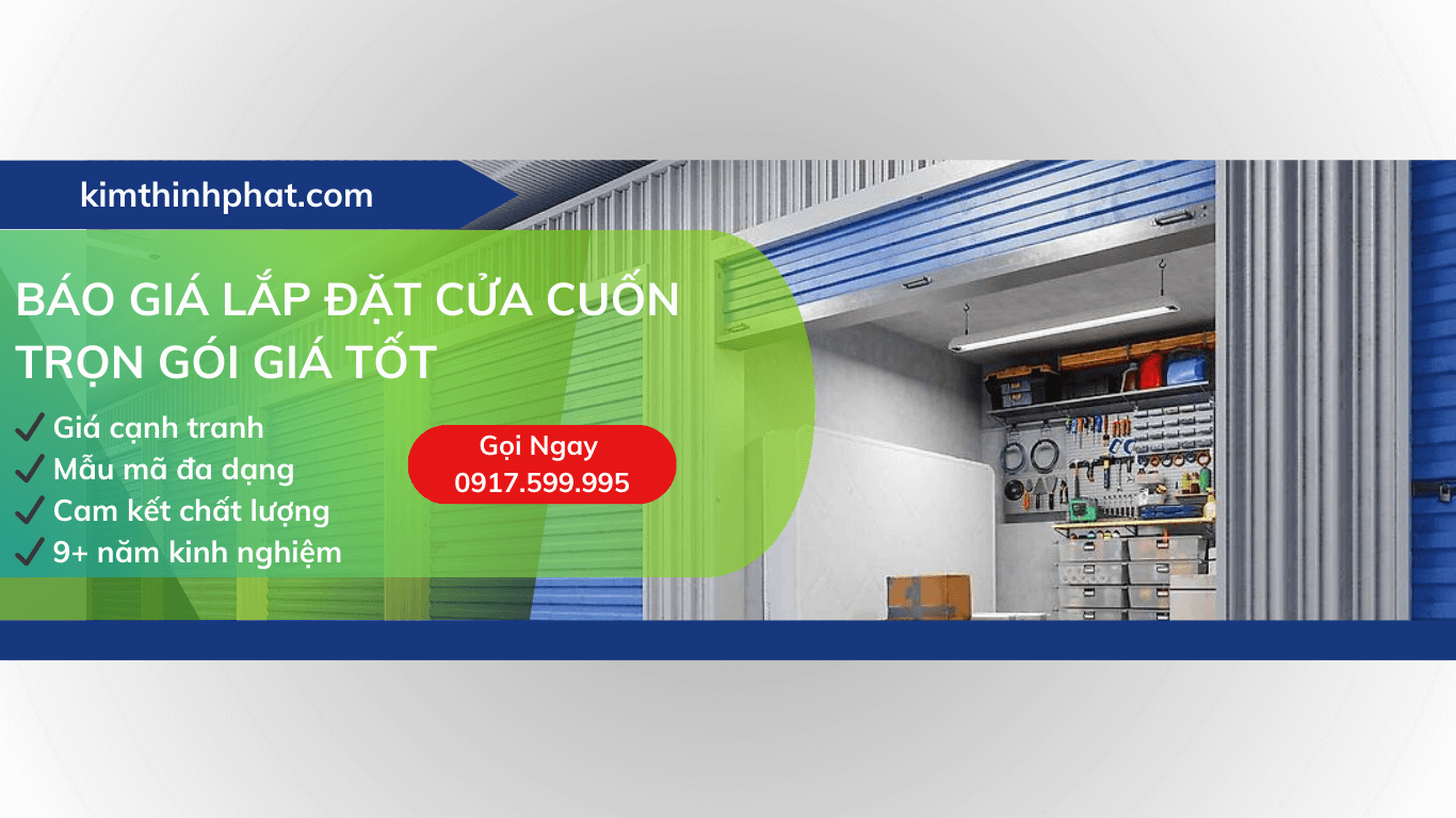 Báo giá cửa cuốn trọn gói giá tốt