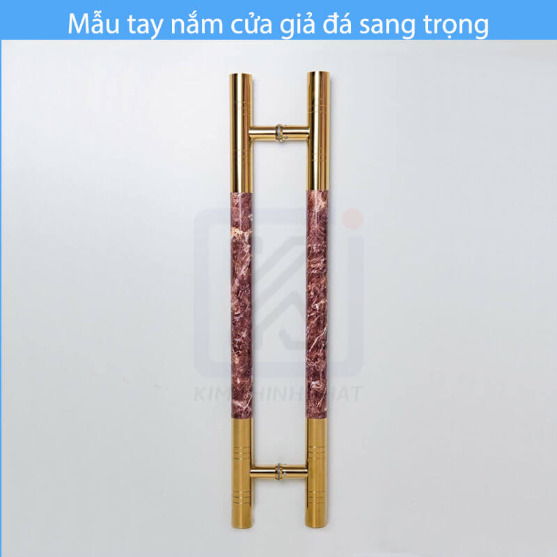 Mẫu tay nắm cửa giả đá sang trọng