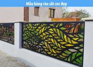 Lắp đặt hàng rào sắt cnc rẻ đẹp