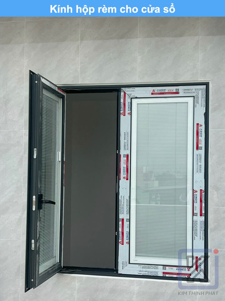 Kính hộp rèm cho cửa sổ