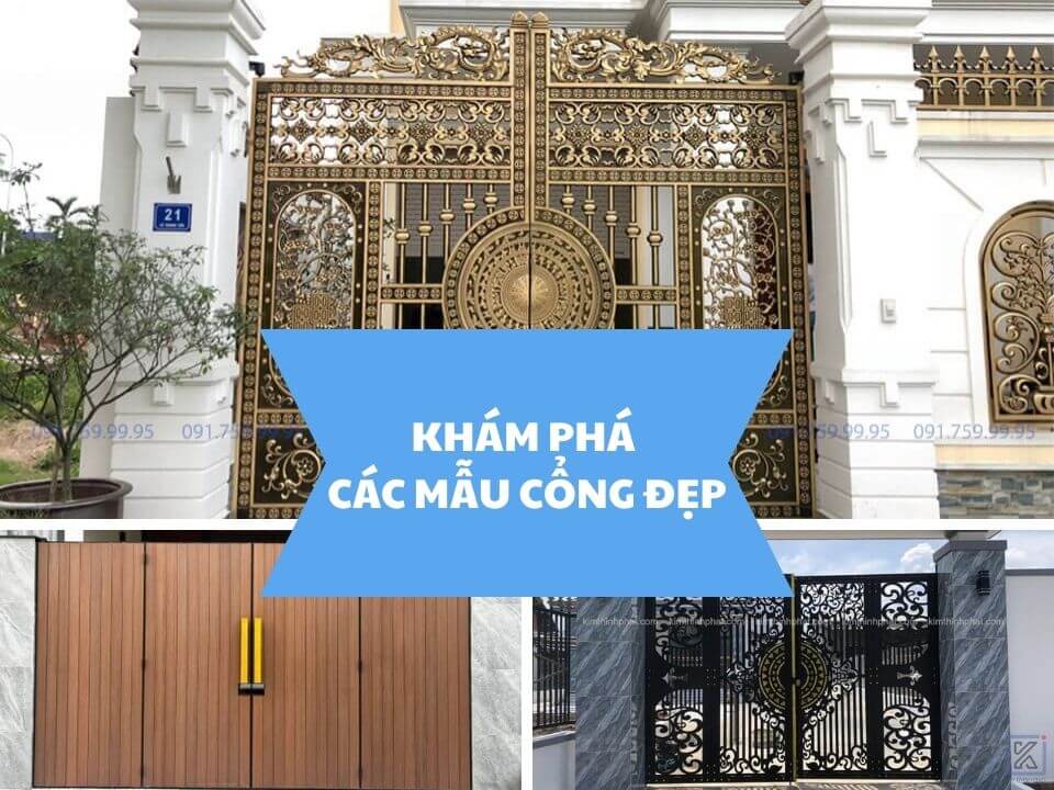 mẫu cổng đẹp