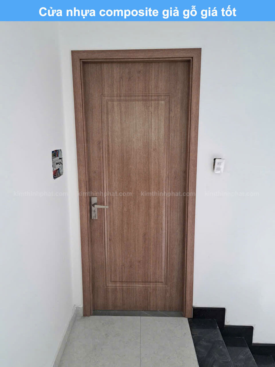Cửa nhựa composite giả gỗ