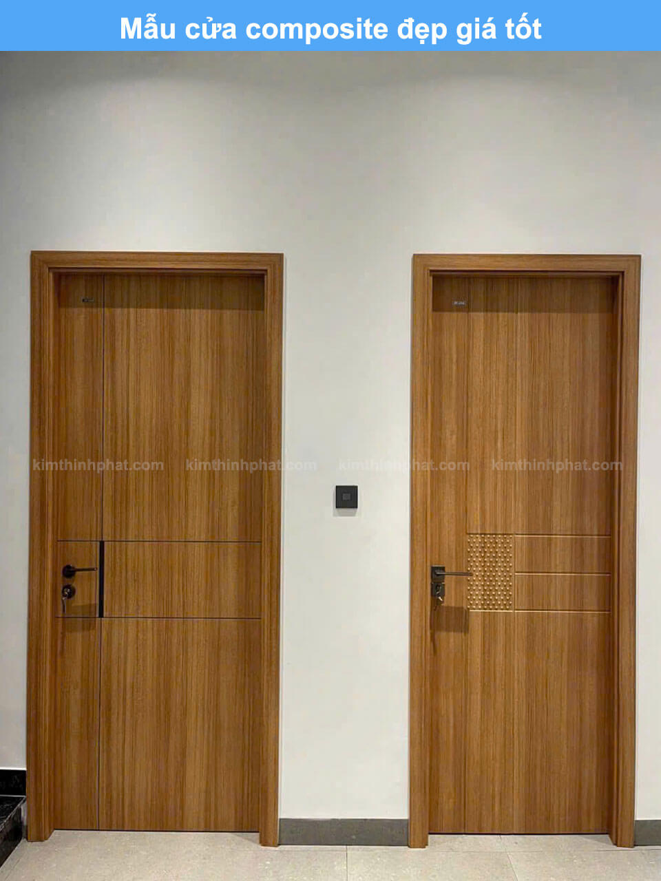 Mẫu cửa composite đẹp